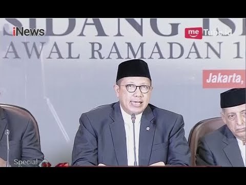 Konpers Kemenag Terkait Penentuan 1 Ramadhan Pasca Sidang Isbat - Special Report 15/05