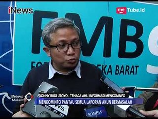 Penjelasan Tenaga Ahli Informasi Menkominfo Soal Penutupan Akun Radikalisme - iNews Malam 16/05