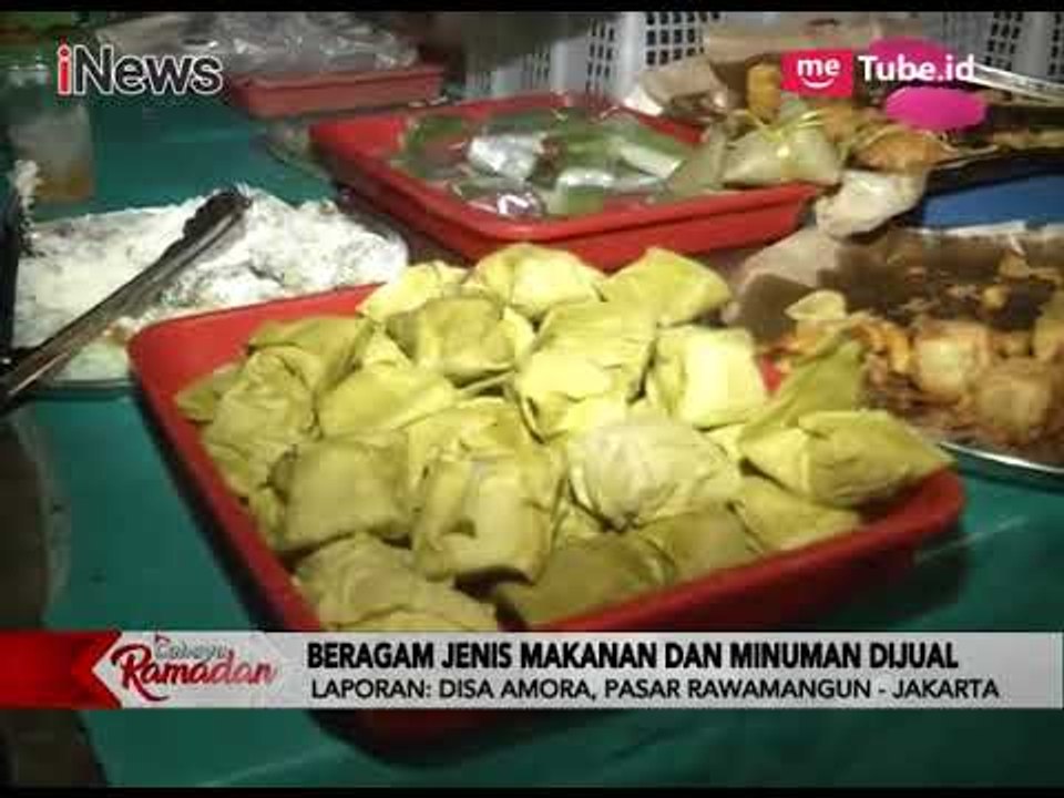 Harga Takjil Ramah Kantong, Pasar Rawamangun Diserbu Pengunjung - iNews Sore 17/05