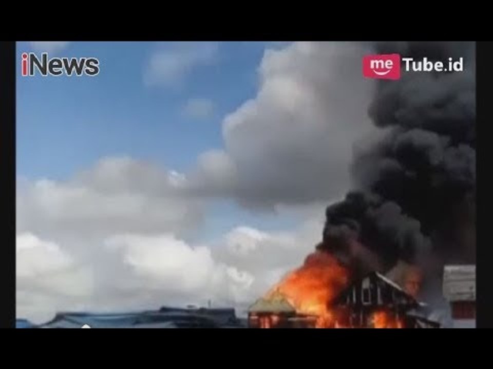 Diduga Akibat Korsleting Listrik, 15 Rumah di Palembang Hangus Terbakar - iNews Pagi 18/05