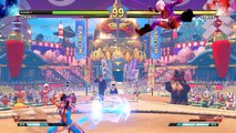 Street Fighter V AE Chun Li Sakura Karin vs NecalliR. Mika Falke PC Mod