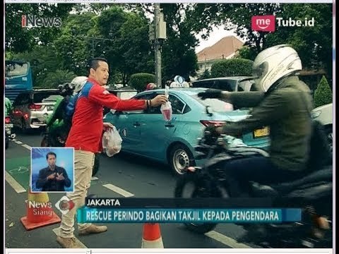 DPP Rescue Perindo Bagikan Ratusan Paket Takjil - iNews Siang 19/05