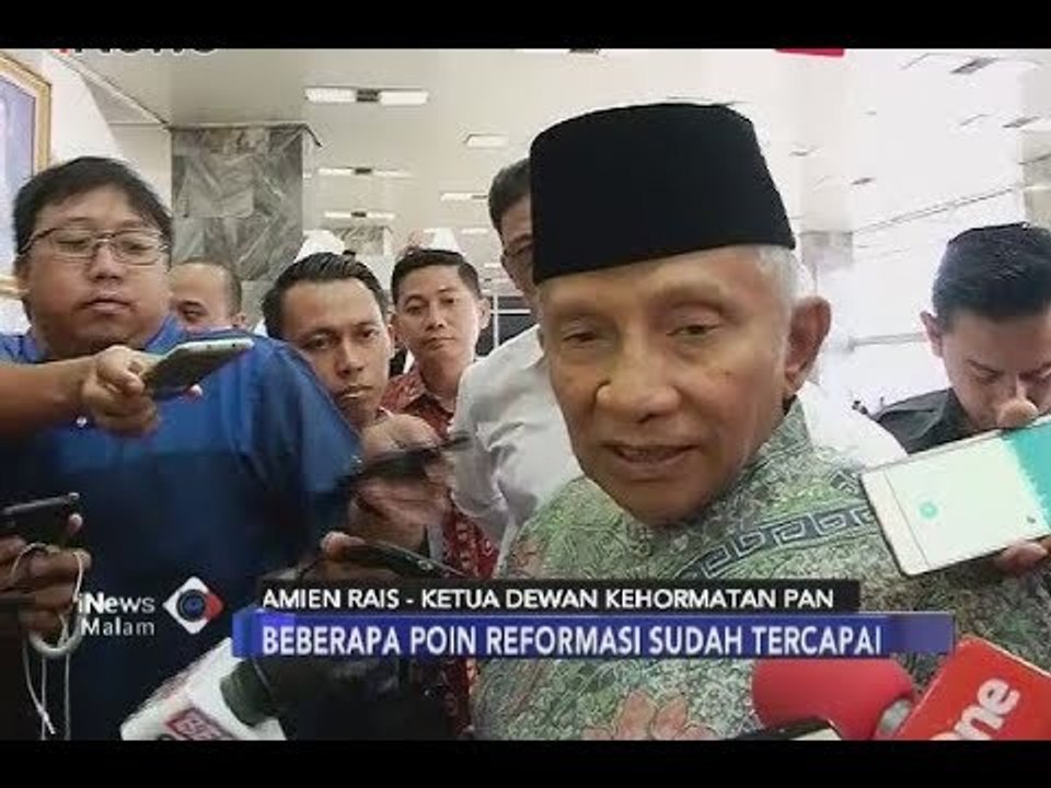 Amien Rais Sebut Beberapa Poin Reformasi Telah Dicapai Pemerintah - iNews Malam 21/05