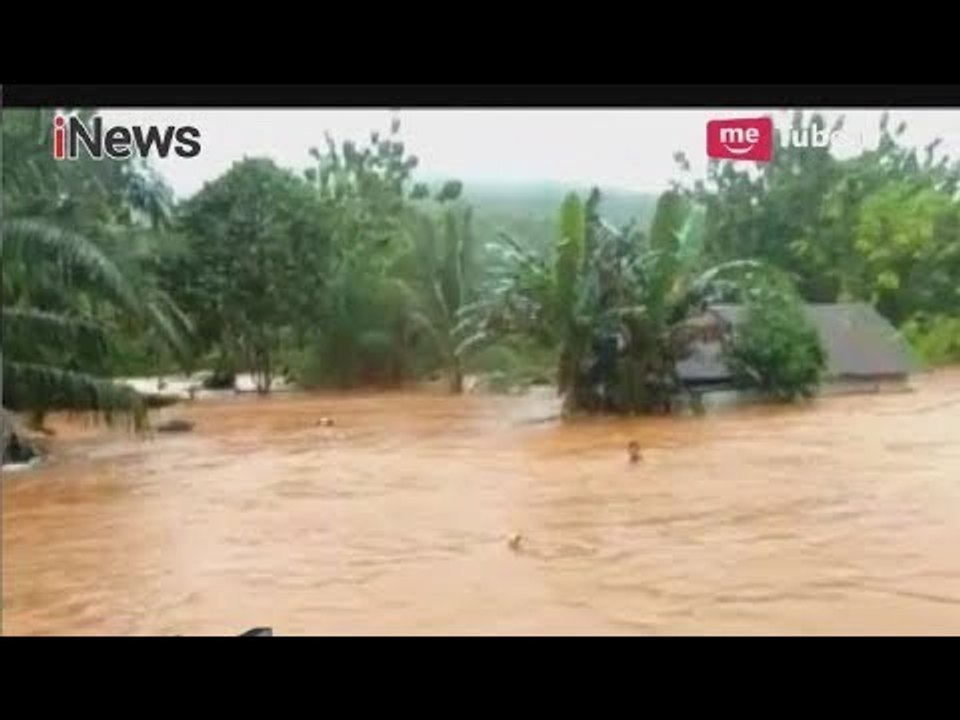 Detik-detik Dahsyatnya Banjir Bandang di Konawe Hanyutkan 7 Rumah - iNews Malam 22/05