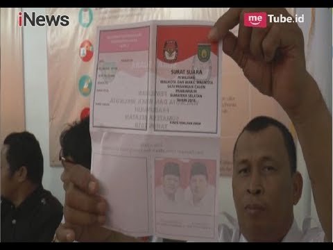 KPUD Prabumulih Bersama Puluhan Pekerja Lakukan Pelipatan Kertas Surat Suara - iNews Sore 28/05