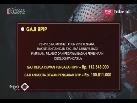 Pro Kontra Gaji Megawati sebagai BPIP yang Lebih Tinggi dari Presiden RI - iNews Sore 29/05