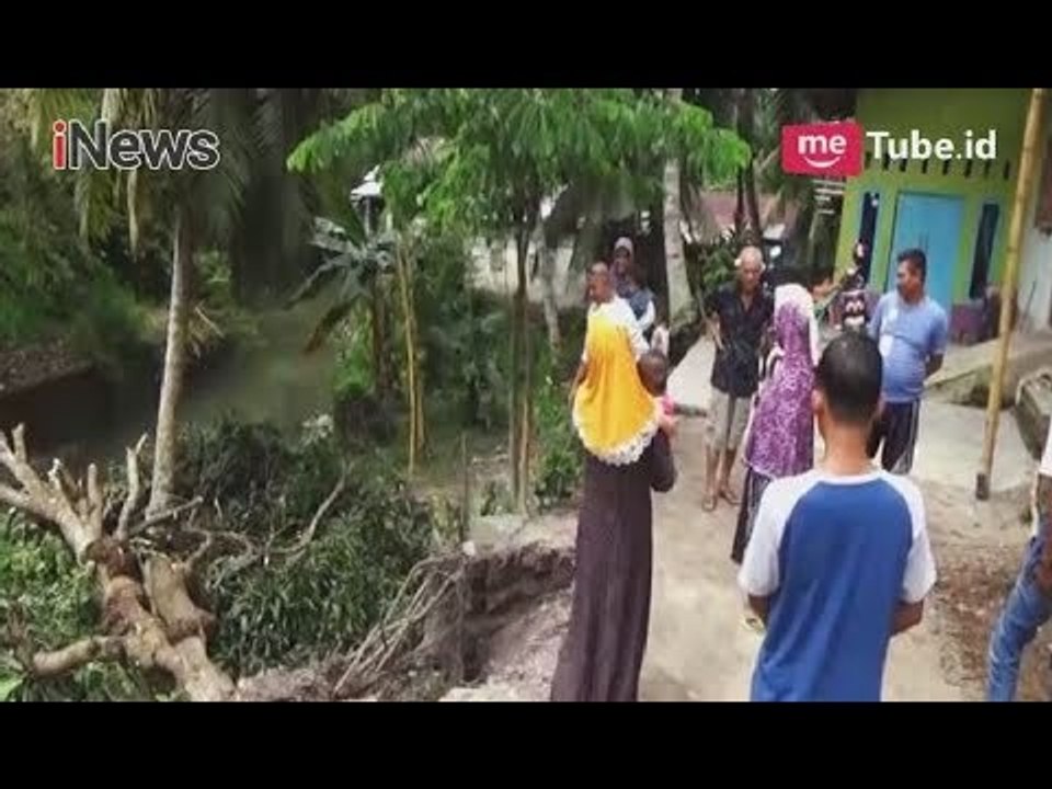 Erosi Tanah Akibat Terkikis Air Sungai Mulai Mengancam Warga Telanai Pura, Jambi - iNews Pagi 30/05