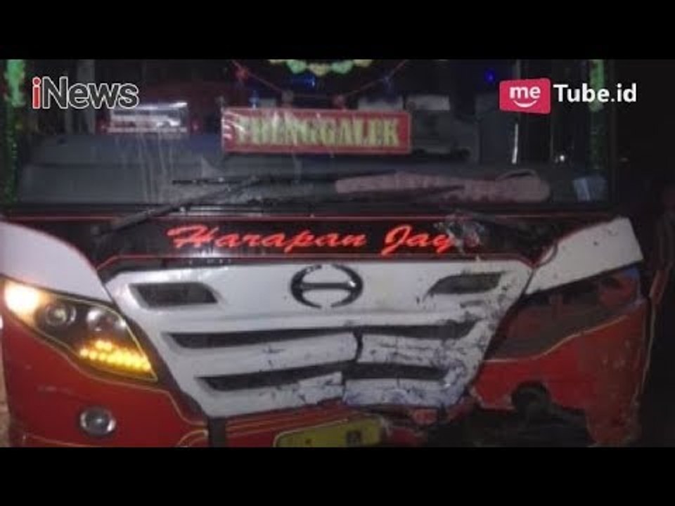 Akibat Ban Meletus & Supir Ugal-ugalan, Pick Up Tabrak Bus di Sidoarjo - iNews Pagi 31/05