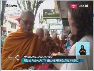 Jelang Waisak, Biksu di Magelang Gelar Ritual Sedekah Pindapatta - iNews Siang 28/05