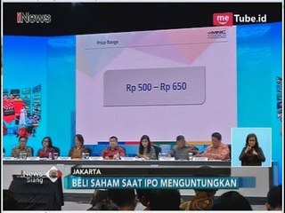 Tips Memilih dan Membeli Saham IPO - iNews Siang 01/06