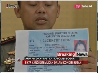 Download Video: Kapolres Bogor Jelaskan Temuan Ribuan E-KTP di Pinggir Jalanan Bogor - Breaking iNews 28/05