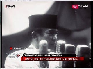 Mengenang Pidato Pertama Bung Karno 1 Juni 1945 Soal Pancasila - Special Report 01/06