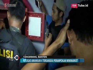 Polisi Ringkus 4 Perampok Minimarket di Tangerang - iNews Pagi 04/06