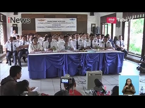 Direktur Operasional Pastikan Ribuan Pilot Garuda Batal Mogok Terbang - iNews Siang 04/06