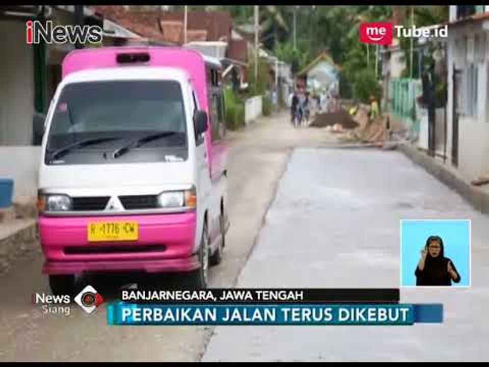 Persiapan Mudik, Pelebaran & Pengaspalan Jalan di Semarang Terus Dikebut - iNews Siang 05/06