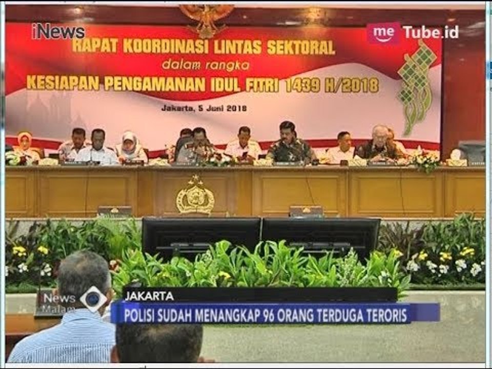Hingga Saat Ini Polisi Sudah Tangkap 96 Orang Terduga Teroris - iNews Malam 05/06
