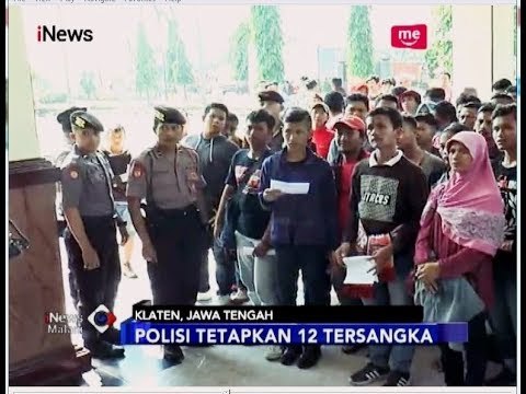 Rusak Truk, 210 Jakmania Diamankan Polres Klaten - iNews Malam 04/06