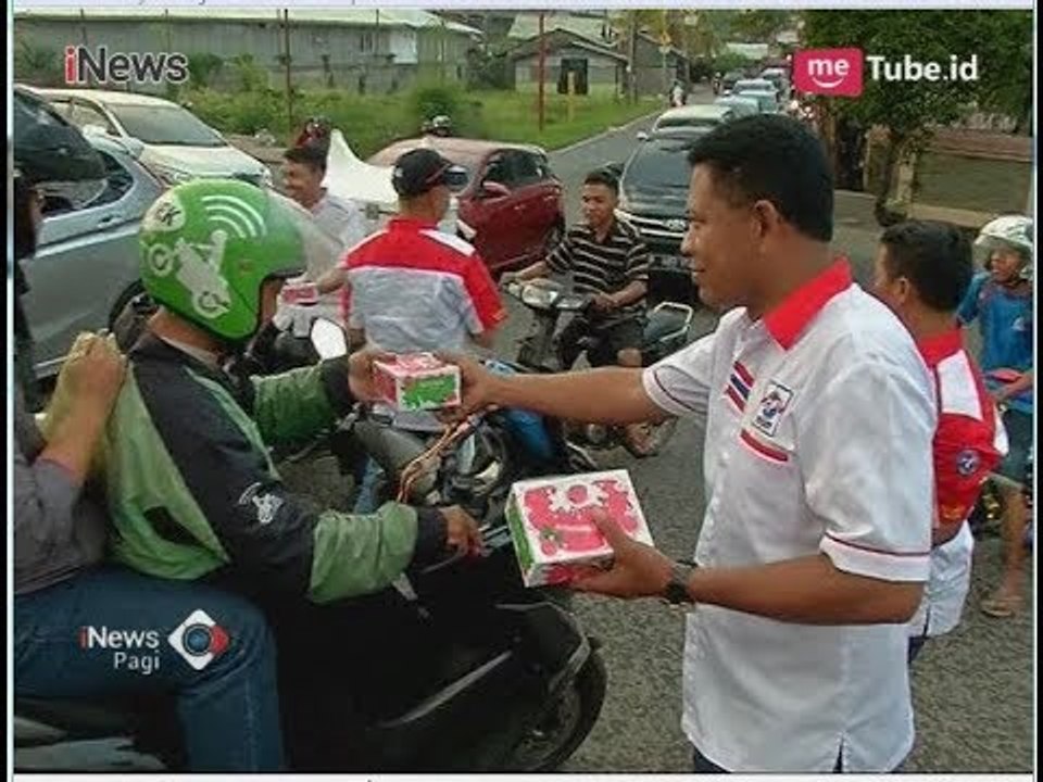 DPD Perindo Bagikan Takjil Gratis di Jalanan Kelapa Gading - iNews Pagi 06/06