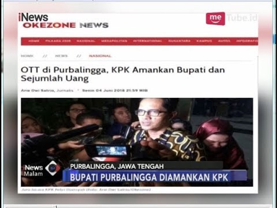 Kena OTT KPK, Bupati Purbalingga Diangkut ke Jakarta - iNews Malam 04/06