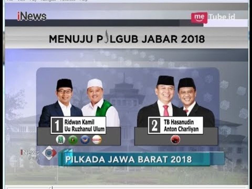 Paslon Nomor 1 Rindu Sementara Masih Unggul - iNews Pagi 08/06