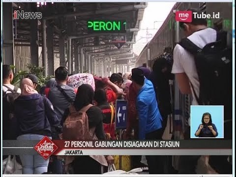 KA Stasiun Senen Didominasi Tujuan Jateng dan Jatim - iNews Siang 08/06