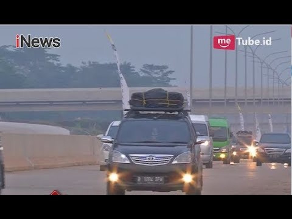 Jumlah Kendaraan Pemudik yang Melintas di Tol Batang-Semarang Meningkat - iNews Pagi 10/06