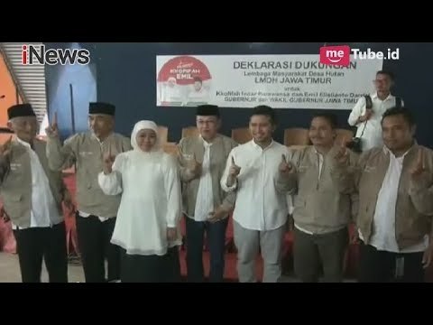 Khofifah-Emil Dapat Dukungan dari LMDH, Paslon Nomor Urut 1 Optimis Menang - iNews Sore 07/06