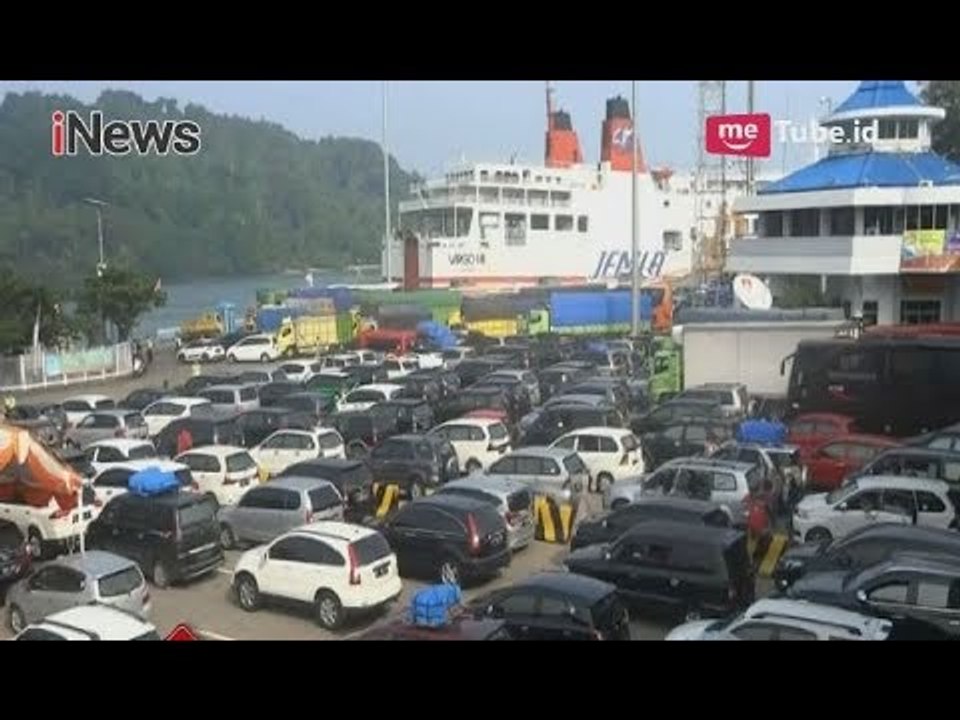 50 Ribu Kendaraan Pemudik Sebrangi Pelabuhan Merak - iNews Sore 09/06