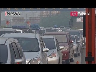 Begini Kondisi Kepadatan Arus Lalu Lintas di Tol Cikarang Utama - iNews Pagi 11/06