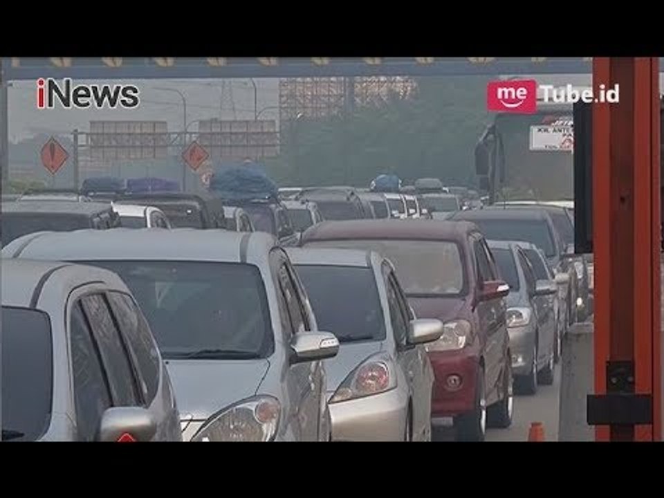 Begini Kondisi Kepadatan Arus Lalu Lintas di Tol Cikarang Utama - iNews Pagi 11/06