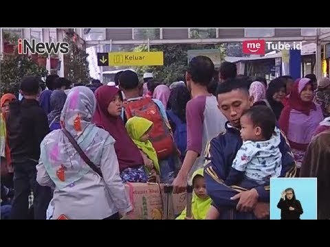25 Ribu Pemudik Telah DIberangkatkan dari Stasiun Pasar Senen - iNews Siang 10/06