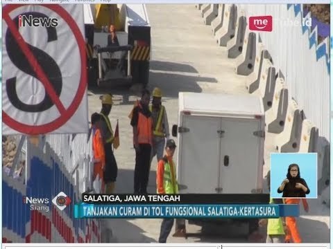 Banyak Mobil Mogok, Waspada Tanjakan Curam di Tol Fungsional Salatiga-Kertasura - iNews Siang 11/06