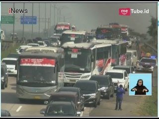 Pemudik Menepi ke Rest Area, Tol Cipali Padat di KM 73 Cikopo - iNews Siang 11/06