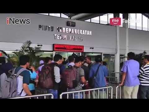 Sebanyak 1500 Penumpang Diberangkatkan dari Terminal 1 Bandara Soekarno Hatta - iNews Pagi 12/06