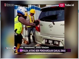 Polisi Dorong Mobil di Tanjakan Kali Kenteng Terima Penghargaan - iNews Sore 12/06