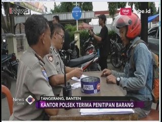 Polsek Balaraja Terima Penitipan Motor Pemudik - iNews Sore 12/06