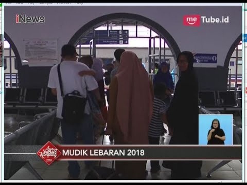 H-3 Lebaran, Jumlah Pemudik KA Stasiun Senen Alami Penurunan - iNews Siang 12/06