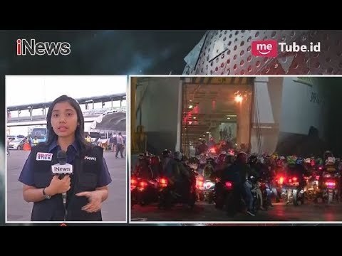 H-2 Lebaran, 60 Ribu Pemudik Telah Menyebrang dari Pelabuhan Merak ke Bakauheni - iNews Pagi 13/06
