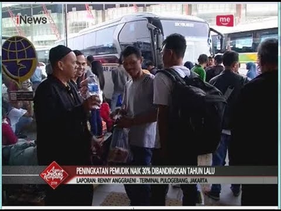 Jumlah Pemudik di Terminal Pulo Gebang Naik 30 Persen - Special Report 12/06