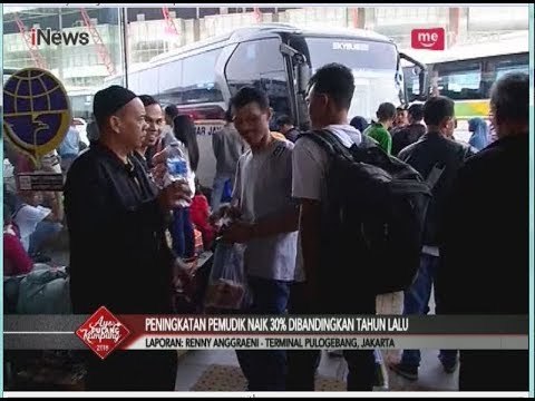 Jumlah Pemudik di Terminal Pulo Gebang Naik 30 Persen - Special Report 12/06