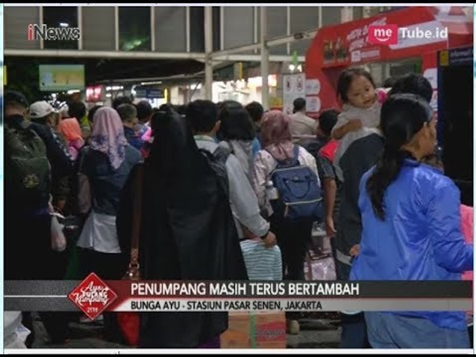 Sejak Pagi, 25 Ribu Pemudik Berangkat dari Stasiun Senen di H-3 Lebaran - Special Report 12/06