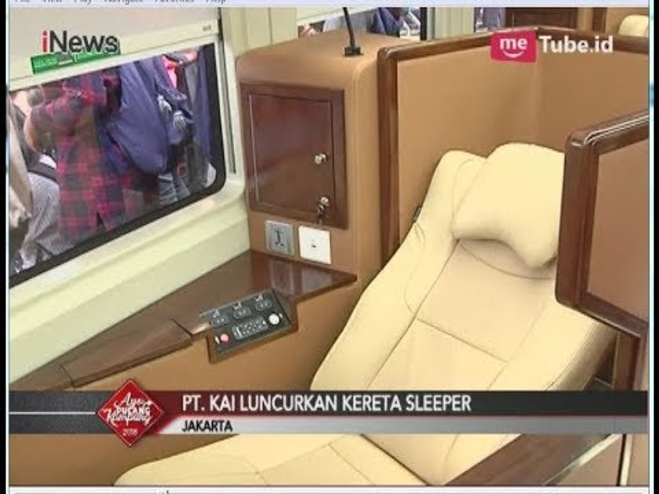 WOW!! PT KAI Luncurkan Kereta Mewah, Tarifnya Rp900 Ribu Perorang - iNews Sore 12/06