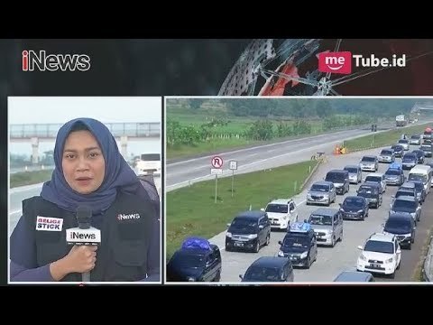 Tol Cipali Terpantau Ramai Lancar Pasca Diberlakukan Sistem Satu Arah - iNews Pagi 14/06
