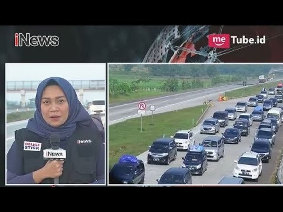 Tol Cipali Terpantau Ramai Lancar Pasca Diberlakukan Sistem Satu Arah - iNews Pagi 14/06