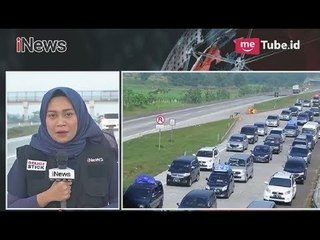 Tol Cipali Terpantau Ramai Lancar Pasca Diberlakukan Sistem Satu Arah - iNews Pagi 14/06