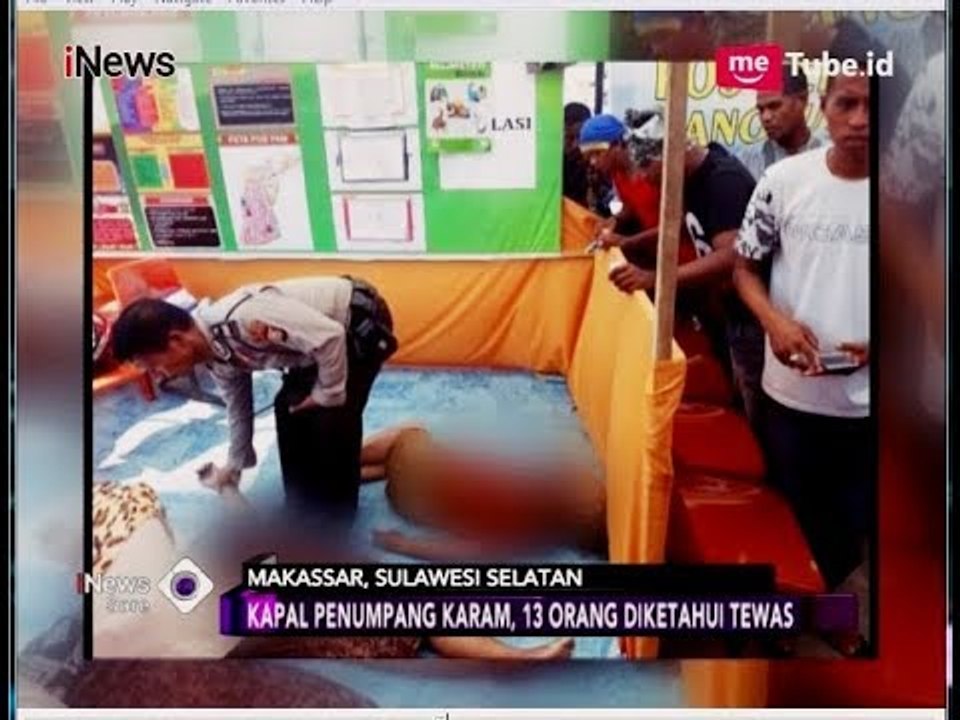 Kapal Karam di Perairan Makassar, 13 Penumpang Tewas - iNews Sore 13/06