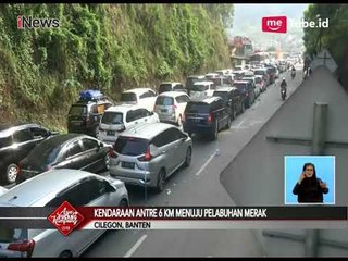 Barisan Mobil Antre 6 Kilometer Menuju Pelabuhan Merak - iNews Siang 13/06