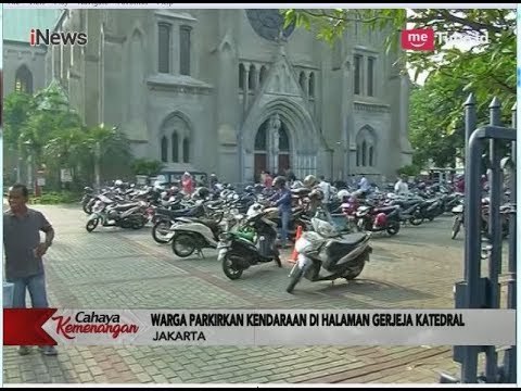 Jamaah Salat Ied di Masjid Istiqlal, Parkirkan Kendaraan di Gereja Katedral - Special Report 15/06