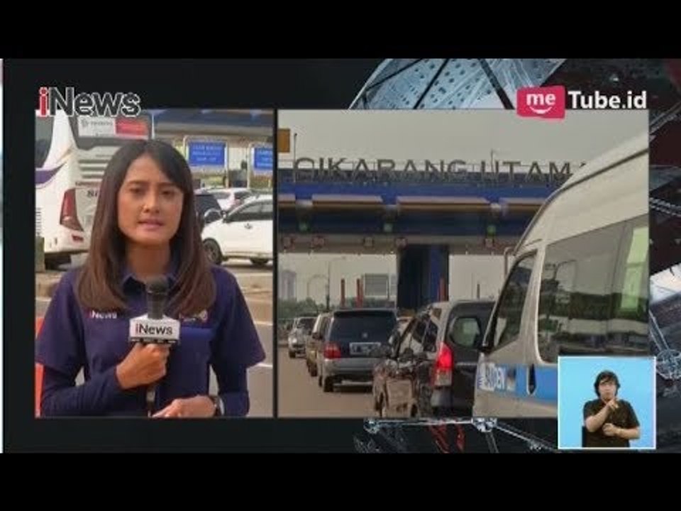Lalu Lintas Cikarang Utama Ramai Lancar, Arus Balik Diprediksi 17-18 Juni - iNews Siang 15/06