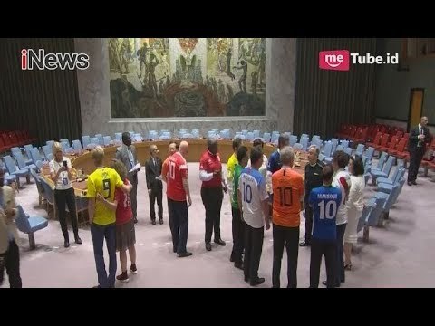 Demam Piala Dunia Sampai ke Ruang Rapat PBB, Anggota Dewan Gunakan Jersey - iNews Malam 15/06